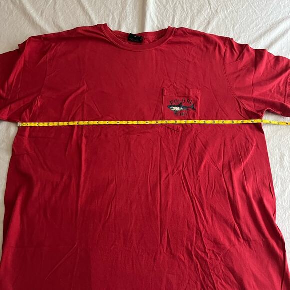 Vintage Polo Sport Shark 1967 Pocket T Shirt Size XXL - Picture 2 of 6